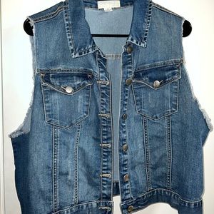 Forever 21+ Denim Vest. Size 2X